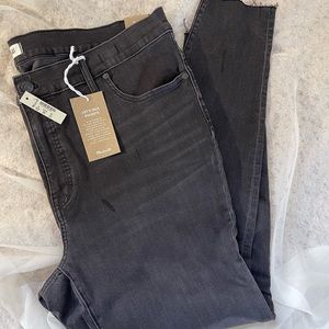 NWT Madewell High Rise 9" Skinny Jeans Size W36